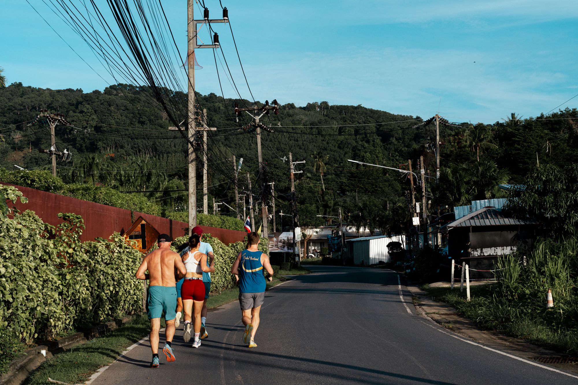 Coco’s Run Club on a Saturday morning in Nai Harn