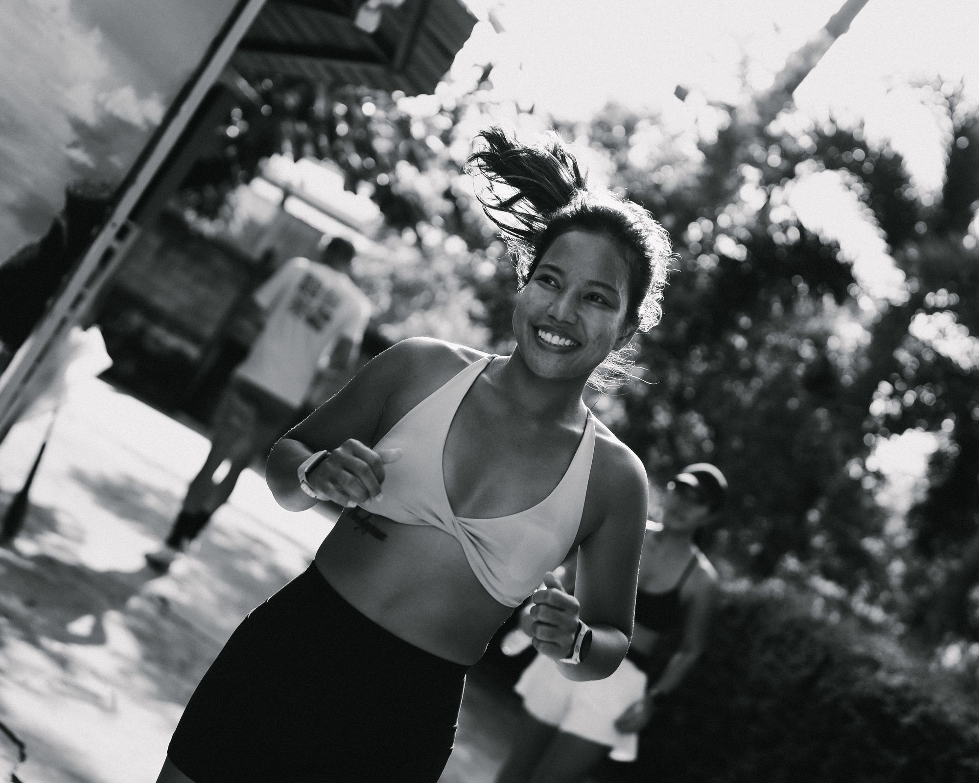 Coco’s Run Club on a Saturday morning in Nai Harn